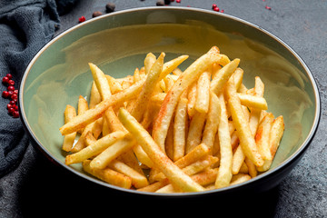 french fries on board