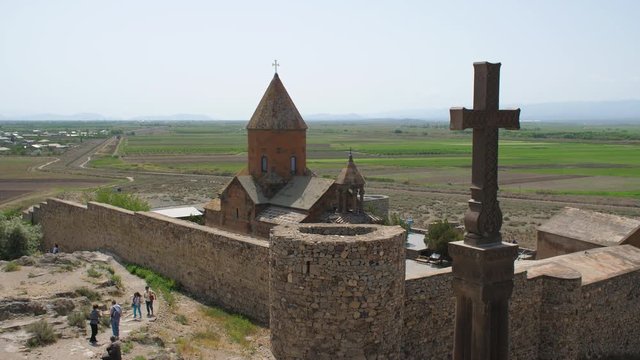 -Khor Virap, the First Armenian Christian monastery, Mount Ararat, Armenia 1