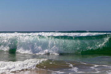 Waves on the beach
