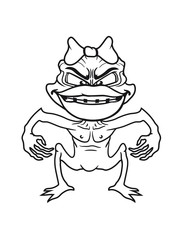 mädchen nerd geek hübsch schön hässlich girl frau weiblich gnom klein dämon teufel hölle monster böse comic cartoon clipart horror halloween