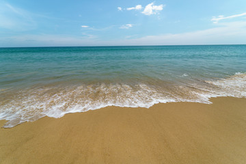 Text Space blue sky sea shore beach