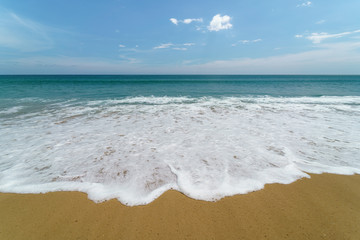 Text Space blue sky sea shore beach