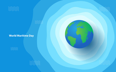 Maritime concept background 