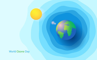 world ozone day - obrazy, fototapety, plakaty