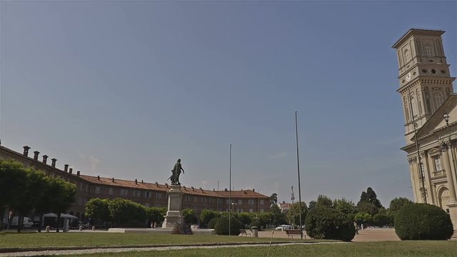 Vicoforte Sanctuary, side facade, Cuneo province, Piemonte, Italy
