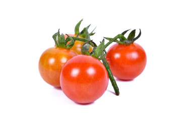 Tomato isolated on white background