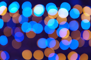 fairy lights and bokeh