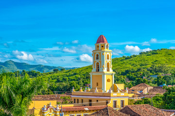 Trinidad, Cuba: Aerial view of the former Saint Francis of Assisi Convent