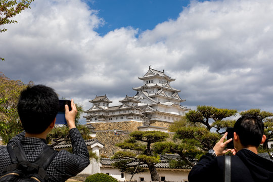 Himeji Castle, a national treasure and a world heritage site
