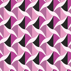Stylish wavy background. Seamless pattern.Vector. スタイリッシュなみなみパターン