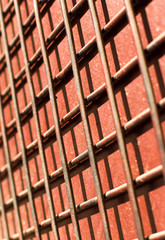 abstract background, metal square screen