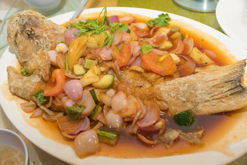 Singapore Sweet And Sour Garoupa 
