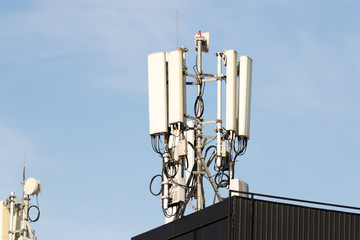 Air mobile phone on the roof
