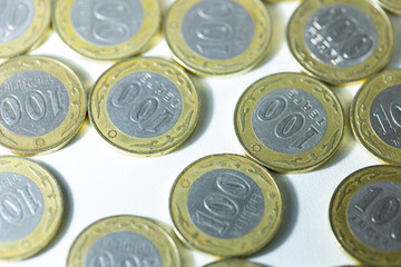 Tenge - national coins of Kazakhstan, gold coins