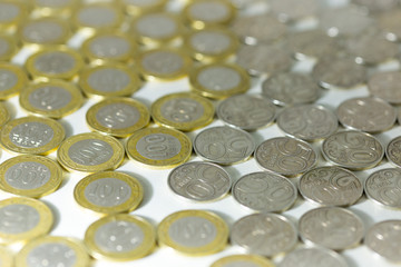 Tenge - national coins of Kazakhstan, gold coins