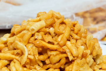 crispy, sweet, chak-chak