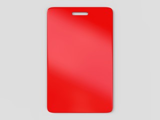 Blank Bag Tag, Event Passe and Name Badge for mock up design. 