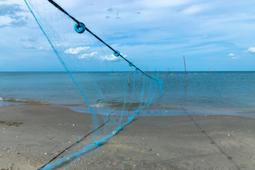Fishing Net on the beaches