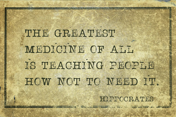 greatest medicine Hippocrates