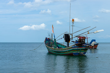 Minimal of Fishing boat