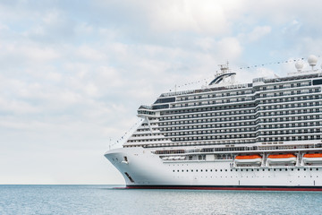 cruise liner seascape