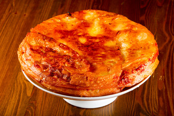Caucasian yoka pie