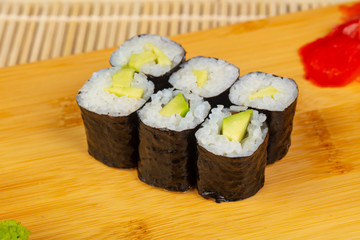 Delicious avocado rolls