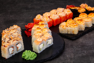 Japanese sushi set