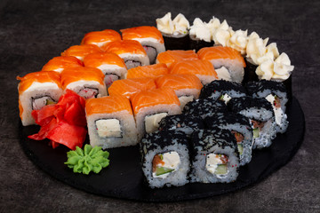 Japanese sushi set