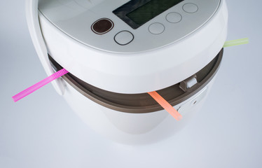 Fototapeta premium multi cooking on a light background.