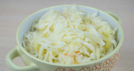 Sauerkraut.