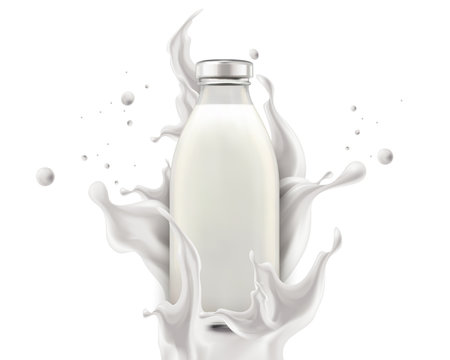 Download 8 241 Best Milk Bottle Mockup Images Stock Photos Vectors Adobe Stock