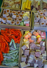 Oriental sweets in assortment