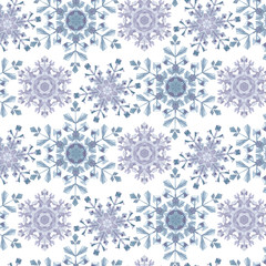 New Year seamless patterns, painted in hand-made water-colors, New Year's attributes and toys, New Year's atmosphere of fun, suitable for printing, truly seamless, of high quality, drawn in a realisti