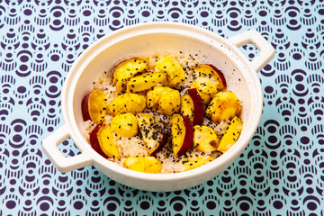 さつま芋と栗のご飯