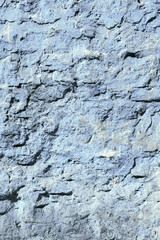 close-up view of light blue weathered wall textured background