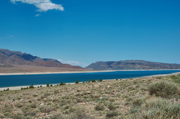 Fototapeta na wymiar Orto-Tokoy Reservoir