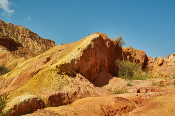 Fairy Tale Canyon, Kyrgyzstan.