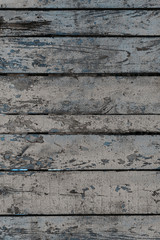 close-up view of old grunge weathered wooden planks texture