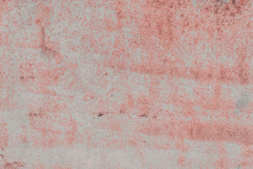 old grey and red weathered concrete background