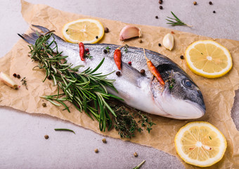 Cooking fresh dorado fish