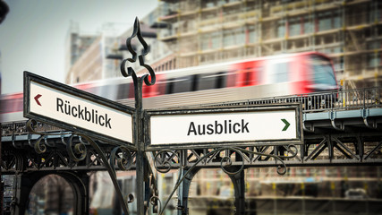 Schild 374 - Ausblick