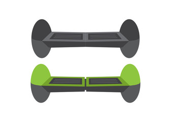 Set Self-balancing electric scooters. Active auto device