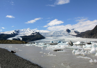  lagon glaci&egrave;re de Jokursarlon