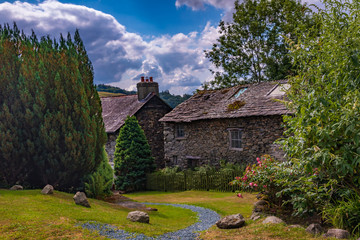Fototapeta na wymiar Troutbeck in the Lake District