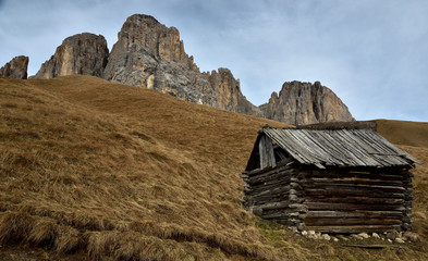 Old Wooden Hut 