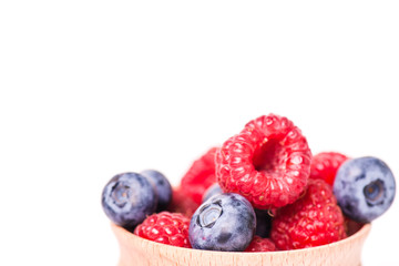 Fresh sweet blueberry fruit.