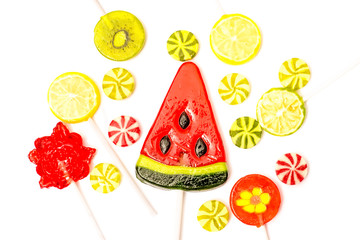 Candy, sweet colorful food