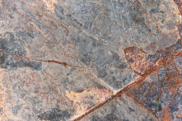 Brown and blue marble texture with natural pattern for background.