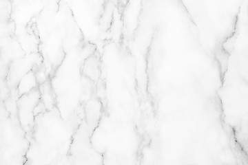 White marble texture and background for design pattern artwork.
